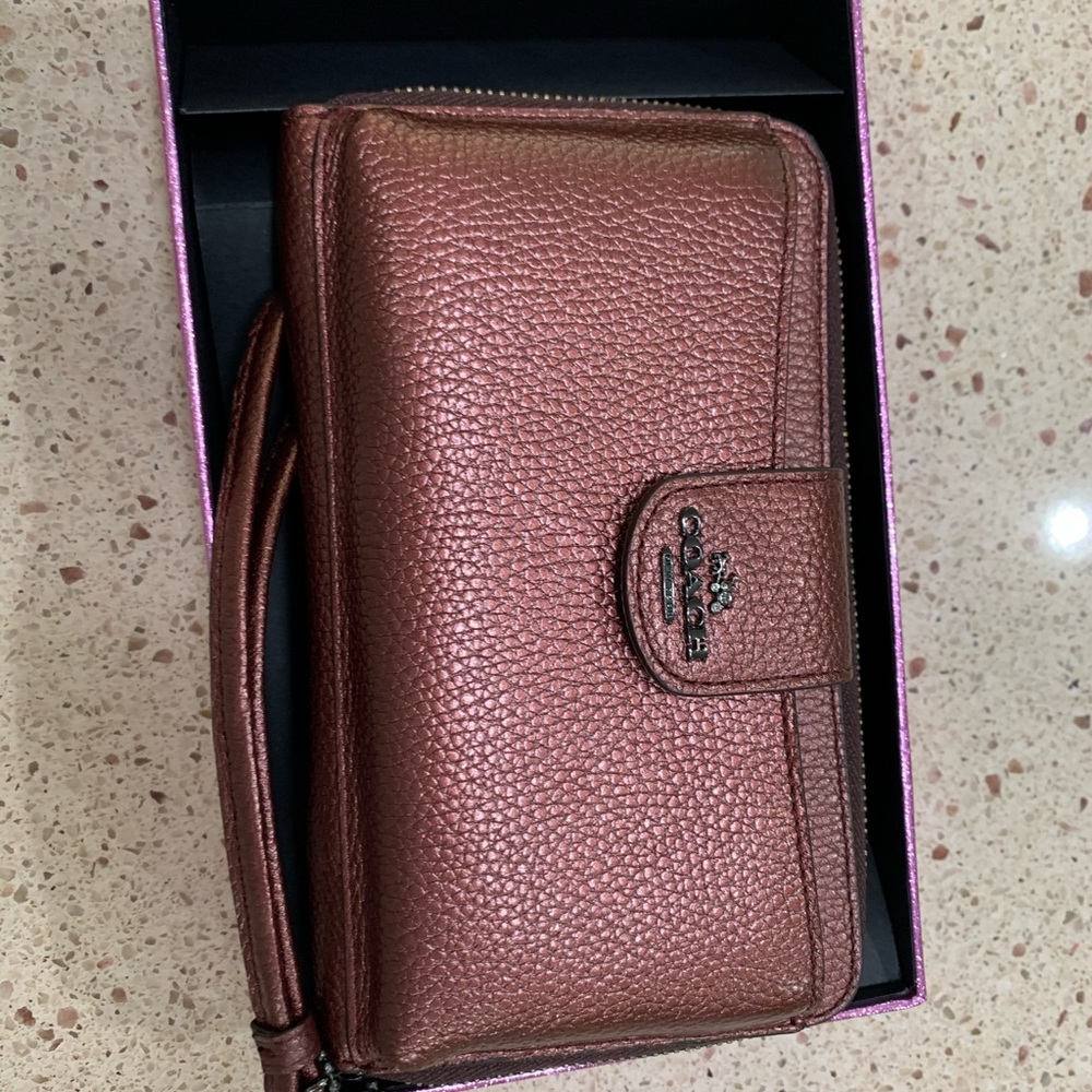 Coach wristlet